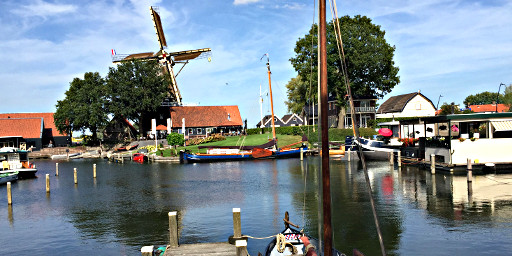 Harderwijk -Mühle am Hafen