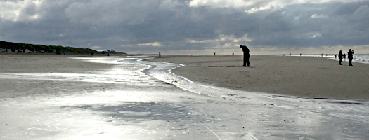 Am Strand von Renesse