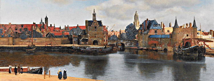 Vermeer: View of Delft