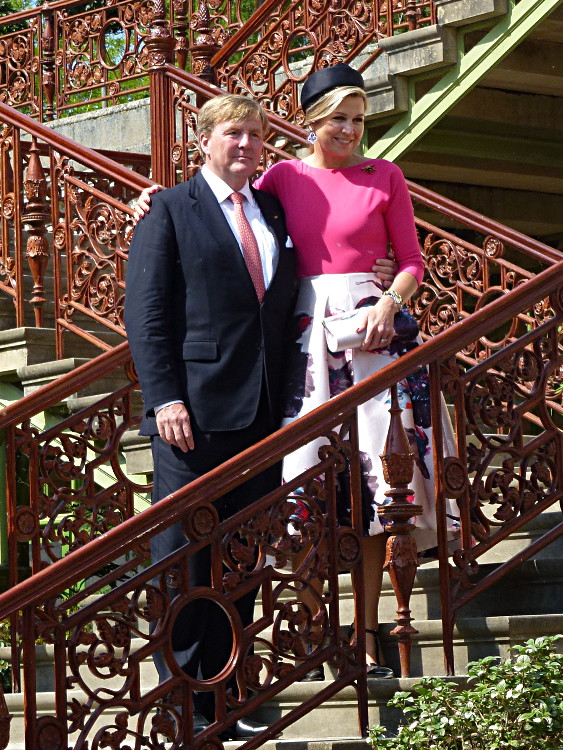 Besuch des niederländischen Königspaares in Schwerin - König Willem-Alexander und Königin Máxima
