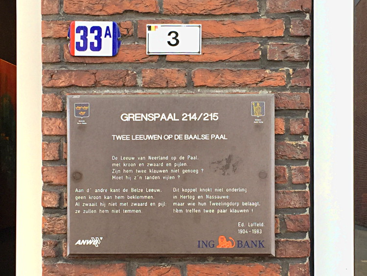 Hausnummern in Baarle-Nassau und Baarle-Hertog